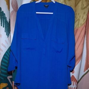 Torrid Blue Women's Top